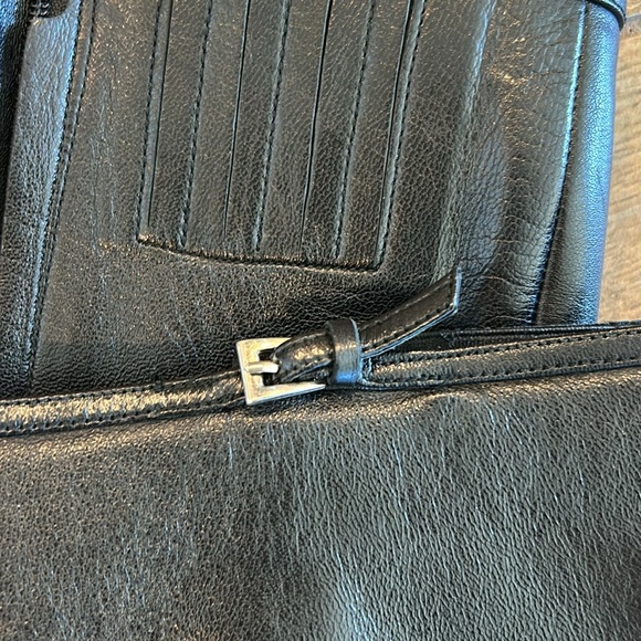 Banana Republic genuine leather black stiletto boots. - Picture 2 of 9